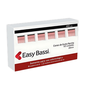 Guta Percha Bassi Calibrada Com 60 Un Easy